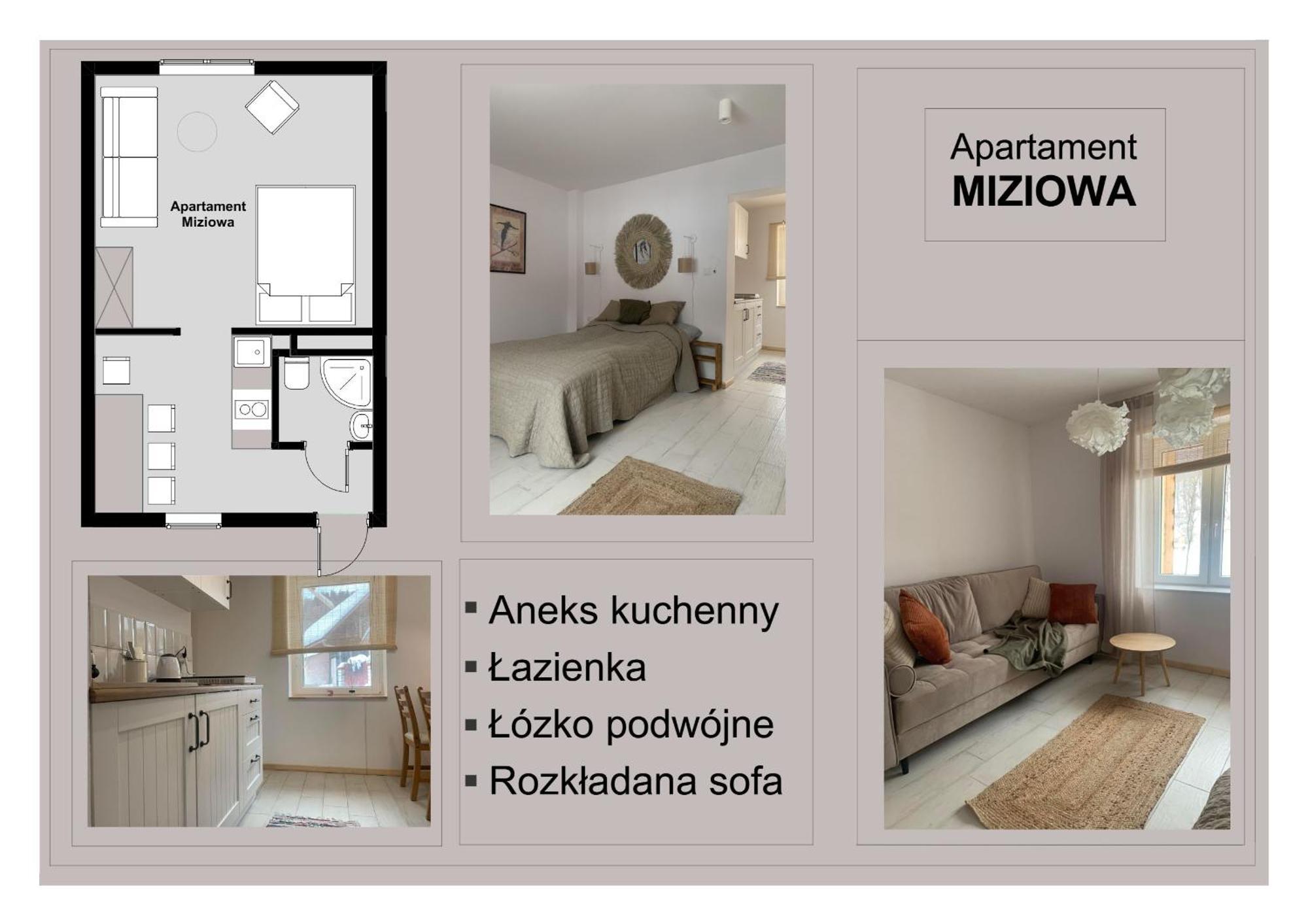 W Deski Dom Apartamenty Krzyżowa Buitenkant foto